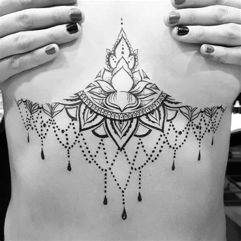 100+ awesome underboob tattoo designs you need to。